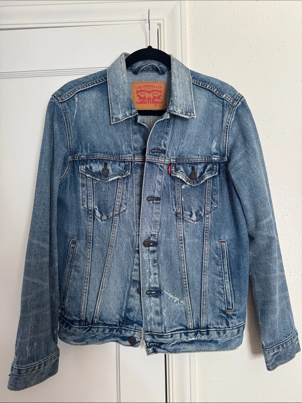 Levi's Light Blue Washed Denim Jacket